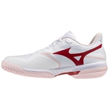 Mizuno WAVE EXCEED COURT AC (W) Кроссовки теннисные женские Белый/Красный - фото 333937