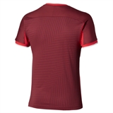 Mizuno STRAGAZER GRAPHIC SHORT SLEEVE TEE Футболка теннисная Красный - фото 334007