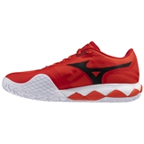 Mizuno WAVE ENFORCE TOUR 2 CC Кроссовки теннисные Красный/Белый - фото 334019