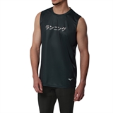 Mizuno CORE GRAPHIC SLEEVELESS Майка беговая Черный - фото 334073