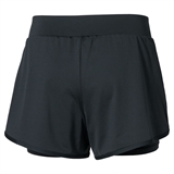 Mizuno FLEX SHORT (W) Шорты теннисные женские Черный - фото 334081