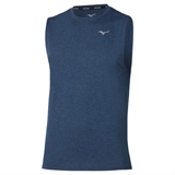 Mizuno IMPULSE CORE SLEEVELESS Майка беговая Темно-синий - фото 334082