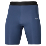 Mizuno CORE IMPULSE MID TIGHT Тайтсы беговые Темно-синий - фото 334131