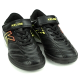 Kelme KIDS FOOTBALL SHOES (TF) Бутсы футбольные сороконожки детские Черный - фото 334233