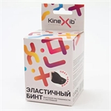 Kinexib 3см×7,5м Эластичный бинт Черный - фото 334515