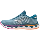 Mizuno WAVE HORIZON 6 (W) Кроссовки беговые женские Голубой/Серый - фото 334598