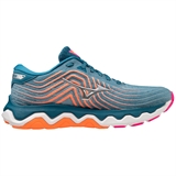Mizuno WAVE HORIZON 6 (W) Кроссовки беговые женские Голубой/Серый - фото 334599