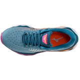 Mizuno WAVE HORIZON 6 (W) Кроссовки беговые женские Голубой/Серый - фото 334601