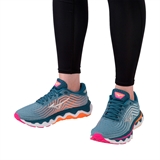 Mizuno WAVE HORIZON 6 (W) Кроссовки беговые женские Голубой/Серый - фото 334604