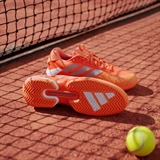 Adidas ADIZERO UBERSONIC 5 Кроссовки теннисные Оранжевый/Серый - фото 334634