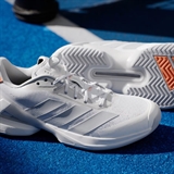 Adidas ADIZERO UBERSONIC 5 (W) Кроссовки теннисные женские Белый/Серый - фото 334677