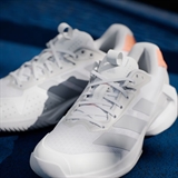 Adidas ADIZERO UBERSONIC 5 (W) Кроссовки теннисные женские Белый/Серый - фото 334678