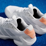 Adidas ADIZERO UBERSONIC 5 (W) Кроссовки теннисные женские Белый/Серый - фото 334679