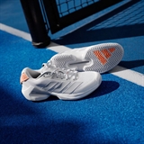 Adidas ADIZERO UBERSONIC 5 (W) Кроссовки теннисные женские Белый/Серый - фото 334680