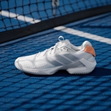 Adidas ADIZERO UBERSONIC 5 (W) Кроссовки теннисные женские Белый/Серый - фото 334681