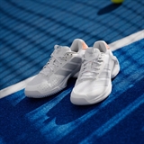 Adidas ADIZERO UBERSONIC 5 (W) Кроссовки теннисные женские Белый/Серый - фото 334683