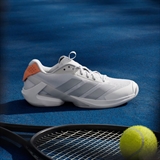 Adidas ADIZERO UBERSONIC 5 (W) Кроссовки теннисные женские Белый/Серый - фото 334685