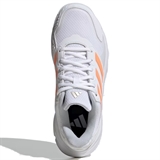 Adidas COURTJAM CONTROL 3 (W) Кроссовки теннисные женские Белый/Оранжевый - фото 334754