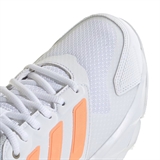 Adidas COURTJAM CONTROL 3 (W) Кроссовки теннисные женские Белый/Оранжевый - фото 334760