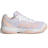 Adidas COURTFLASH Кроссовки теннисные детские Белый/Оранжевый - фото 334792