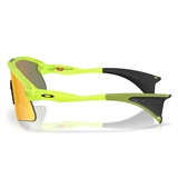 Oakley STUNT DEVIL MATTE URANIUM FRAME PRIZMA LENS Очки солнцезащитные Салатовый/Красные  линзы - фото 334992