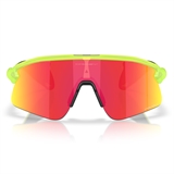 Oakley STUNT DEVIL MATTE URANIUM FRAME PRIZMA LENS Очки солнцезащитные Салатовый/Красные  линзы - фото 334993