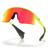 Oakley STUNT DEVIL MATTE URANIUM FRAME PRIZMA LENS Очки солнцезащитные Салатовый/Красные  линзы - фото 334995