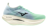Mizuno WAVE REBELLION PRO 3 Кроссовки беговые Зеленый/Серый - фото 335154