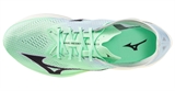 Mizuno WAVE REBELLION PRO 3 Кроссовки беговые Зеленый/Серый - фото 335155