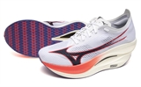 Mizuno WAVE REBELLION PRO 3 Кроссовки беговые Белый/Серый/Оранжевый - фото 335162