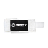 Torres PRL62017 Бинт боксерский 3,5м Белый/Черный - фото 335292