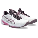 Asics SOLUTION SPEED FF 4 (W) Кроссовки теннисные женские Белый/Черный/Розовый - фото 335385