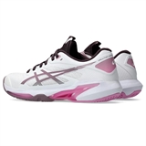 Asics SOLUTION SPEED FF 4 (W) Кроссовки теннисные женские Белый/Черный/Розовый - фото 335386