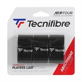 Tecnifibre PLAYERS LAST 0.7mm Овергрип (3 шт) Черный - фото 335485