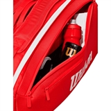 Wilson SUPER TOUR 9R 2025 Сумка для 9 теннисных ракеток Красный - фото 335870