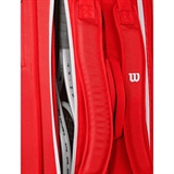 Wilson SUPER TOUR 9R 2025 Сумка для 9 теннисных ракеток Красный - фото 335871