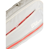 Wilson TEAM 3R 2025 Сумка для 3 теннисных ракеток Серый - фото 335885