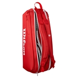Wilson SUPER TOUR 6R Сумка для 6 теннисных ракеток Красный - фото 335889