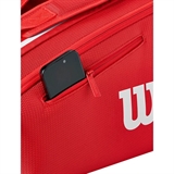 Wilson SUPER TOUR 6R Сумка для 6 теннисных ракеток Красный - фото 335893