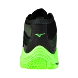 Mizuno WAVE LIGHTNING ELITE MID Кроссовки волейбольные Черный/Салатовый - фото 336711