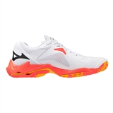 Mizuno WAVE LIGHTNING Z8 Кроссовки волейбольные Белый/Оранжевый - фото 336720