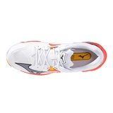 Mizuno WAVE LIGHTNING Z8 Кроссовки волейбольные Белый/Оранжевый - фото 336721
