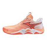 Mizuno WAVE MOMENTUM ELITE Кроссовки волейбольные Коралловый/Серый/Белый - фото 337021