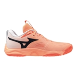 Mizuno WAVE MOMENTUM ELITE Кроссовки волейбольные Коралловый/Серый/Белый - фото 337023