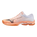 Mizuno WAVE LIGHTNING PRO Кроссовки волейбольные Коралловый/Серый/Белый - фото 337263