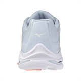 Mizuno WAVE LIGHTNING PRO (W) Кроссовки волейбольные женские Голубой/Коралловый - фото 337279