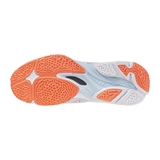 Mizuno WAVE LIGHTNING ELITE MID (W) Кроссовки волейбольные женские Голубой/Коралловый - фото 337325