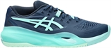 Asics GEL-RESOLUTION X Кроссовки теннисные Темно-синий/Голубой - фото 337446