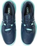 Asics GEL-RESOLUTION X Кроссовки теннисные Темно-синий/Голубой - фото 337462