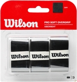 Wilson PROFILE OVERGRIP овергрип для теннисных ракеток Черный (3 шт.) - фото 337580